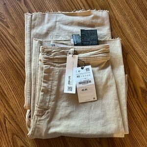 brand new with the tags zara marine straight jeans